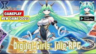 Digital Girls: Idle RPG Gameplay - Game Mobile