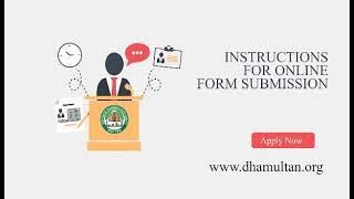 DHAM Residential & Commercial Plots Application Form