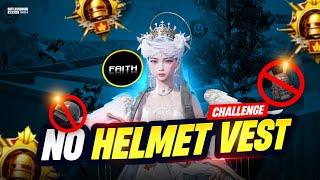 No Vest Helmet Challenge Conqueror Lobby 1vs4 Clutch | Solo Versus Squad Gameplay