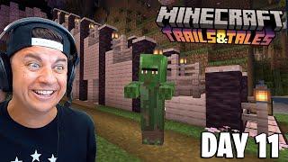 LIVE - Building A Villager Trading Post | Minecraft 1.20 Trails & Tales (Day 11)