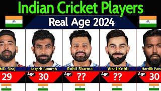 Indian Cricketers Real Age | Age Of Indian Cricket Players |