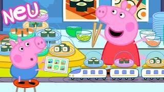 Peppa-Wutz-Geschichten | Der Essenszug | Videos für Kinder