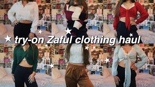 HUGE Zaful TRY-ON clothing haul | isabelle dyer