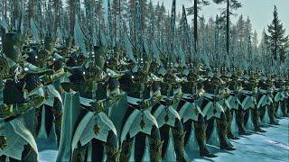 Snow Elves Vs Dark Elves | 18,000 Unit cinematic Battle | Total War Warhammer 2