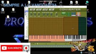 SAMPLEAR EFECTOS DEL VST M1  A DIFERENTES FORMATOS CON EXTREME SAMPLES CONVERTER