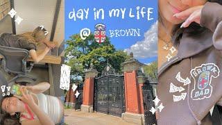 A DAY IN MY LIFE AS A BROWN PRE-COLLEGE STUDENT PART 1 | dorms, food, class, studying!