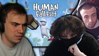 РОСТИК САСАВОТ И МАКС ИГРАЮТ В Human Fall Flat! #uglyfacekid #аглифейскид #uglyfacekidнарезки