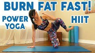 Power Yoga HIIT  Fusion with Julia! Yoga for Weight Loss, Beginners At Home Workout, 20 Min Cardio