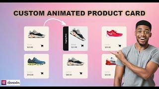 Custom Animated PRODUCT LOOP Card Enhanced | Elementor Tips & Tricks