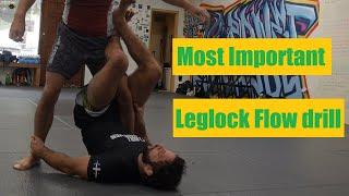 Most important leglock flow drill to master the Outside leglock game