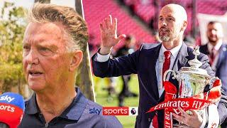 'He needs more time' | Louis van Gaal on Ten Hag, Slot, Kompany & more!