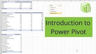 Excel Power Pivot Introduction - How to Use Power Pivot