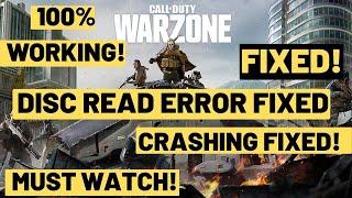 Call Of Duty Warzone Disc Read Error FIXED| "common_mp.ff"|Dev Error 6065, 6036,6071| Direct X Error