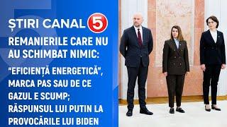 Știri Canal5 19.11.2024 | 19:00