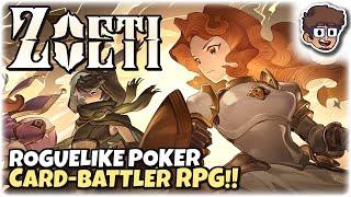 ROGUELIKE POKER CARD-BATTLER RPG!! | Let's Try: Zoeti | Gameplay