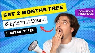 60 day's free trial on Epidemic Sound | Copyright free music for YouTube Instagram Facebook