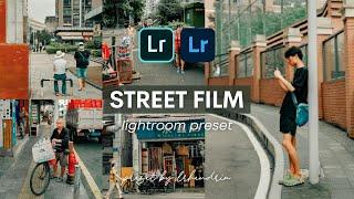 Street Film Lightroom Preset | How to Edit Professional Street Photography | Film Preset Tutorial