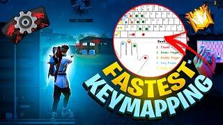 Revealing Best Fastest KEYMAPPING Custom HUD Settings For Free Fire PC | BlueStacks 5 | MSI 5