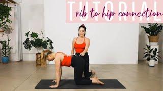 Rib To Hip Connection Tutorial | Most important cue for your MerryBody at home Pilates classes