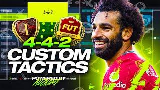 THE BEST ATTACKING FORMATION IN FIFA 22!?  4-4-2 CUSTOM TACTICS! - FIFA 22 Ultimate Team