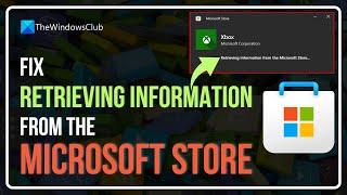 Retreiving information from the microsoft store