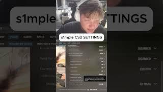 s1mple 2023 CS2 Settings UPDATED Sensitivity, Video, Crosshair & MORE