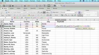 How to Delete Duplicate Rows From a List in Excel or Microsoft Office Online : Using MS Excel