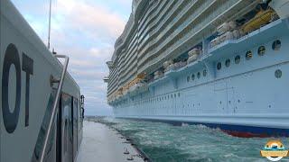 Following Cruise Ships out of Miami with the Biscayne Bay Harbor Pilots!