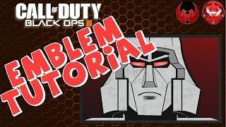 Megatron - #TheVillainCollection - Black Ops 3 Emblem Tutorial