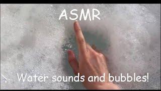 ASMR In the bath! Water sounds | Splashing | Bubbles | Tapping (No talking)