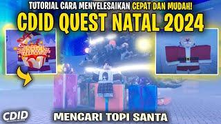 CARA MENYELESAIKAN QUEST NATAL 2024 UPDATE CDID V1.9.5 - Car Driving Indonesia Roblox