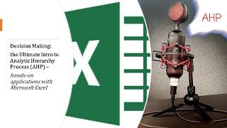 Analytic Hierarchy Process (AHP) with Excel: promo