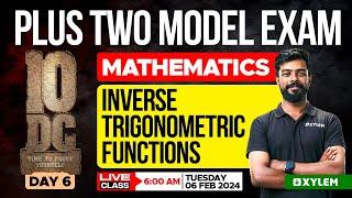 Plus Two - Model Exam - Maths - Day 6 | Xylem Plus Two