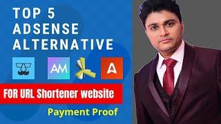 Top 5 Adsense alternative For URL Shortener website || Hindi