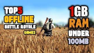 Top 5 Best Battle Royal Games Like PUBG for Android 2022 | Games like PUBG and Freefire Under 100 MB