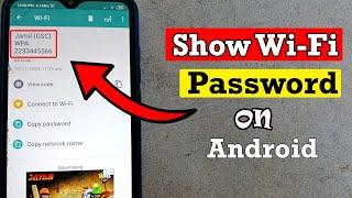 How to Find WiFi Password on Android device (works on all android!)