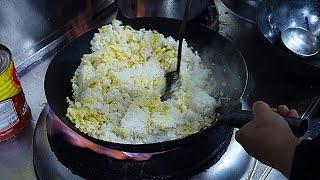 중국집 달인의 고슬고슬 중화 계란볶음밥 몰아보기 / Korean Egg Fried Rice - Wok Skills in Korea