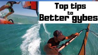 Non-planing carve gybe, & its benefits to adv' windsurfers! Windsurf Ride along with Cookie