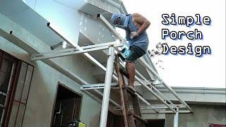 How To Build A Porch Roof At Home ( Veranda )