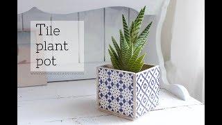 How to turn 5 tiles into a planter