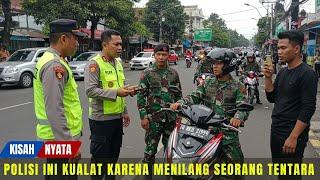 POLISI AROGAN TANTANG TNI, BERAKHIR TRAGIS!  | KISAH VIRAL YANG BIKIN GELENG-GELENG!