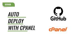 Auto Deploy Github Project into cPanel