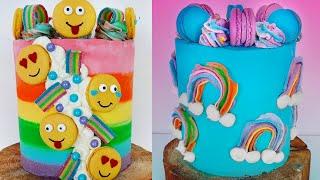 RAINBOW CAKES & CUPCAKE Decorating || Cake New Tricks || Creative Cake Decorating Ideas