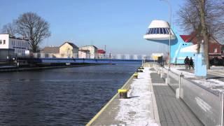 SAR boat entering Darlowo Harbour, Poland (time lapse)