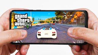 COMO JOGAR GTA 5 NO CELULAR ANDROID COM ESSE APP GRÁTIS