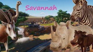 African Savannah - Nu Bia Zoo - Planet Zoo