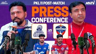 PKL 11 M117 | Haryana Steelers vs UP Yoddhas | Press Conference ft. Jaydeep & Manpreet