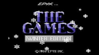 THE GAMES: Winter Edition (C64) 1988, Epyx Inc.