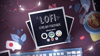 Twitch Lofi Overlay Pack | Animated | 2021