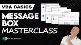 Basic VBA Lesson: Mastering The Message Box